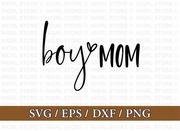 Boy Mom, Svg Design Bundle: A Versatile Graphic for Local Business Branding