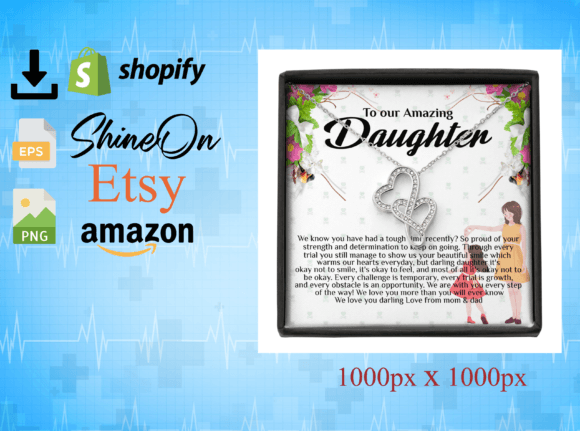 Creative ShineOn Message Card Design: A Graphics Asset for Print Templates and More