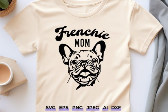 Frenchie Mom SVG: A Versatile Graphic Design Asset for Crafts