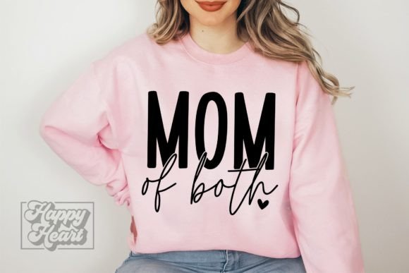 Mom of Both SVG: A Versatile Graphic Design Asset for Local Business Branding