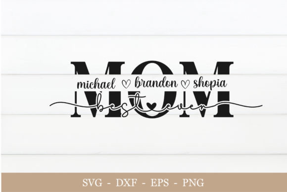 Mom SVG: A Heartfelt Graphic Design Asset for Local Business Branding