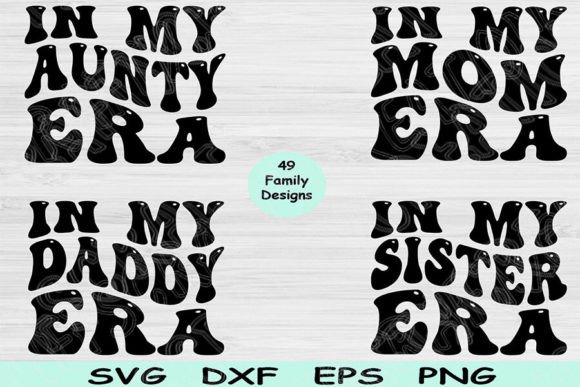 Mom Svg Png Cut File, in My Era: A Versatile Graphic Design Asset for Crafts