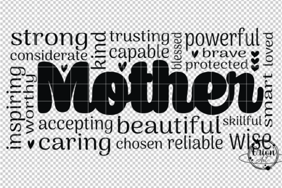 Mother SVG, Mom SVG, Mother’s Day SVG for Crafts and Graphics