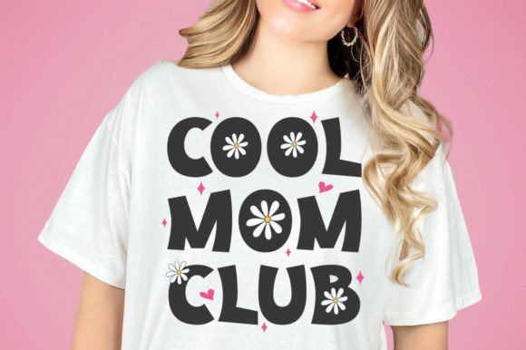 Mothers Day Daisy Flowers Mom SVG for Real Embroidery Projects