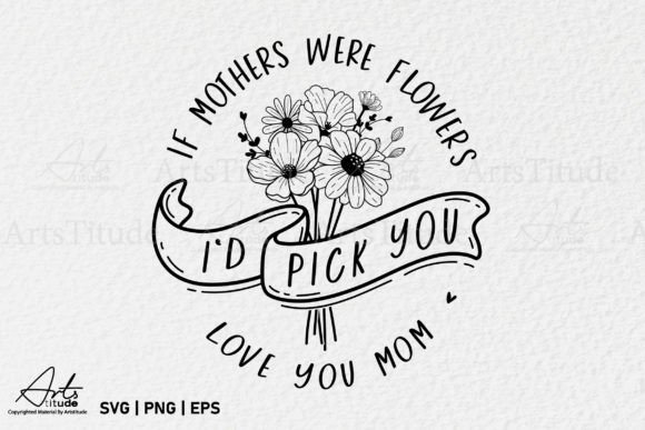 Mothers Day SVG Design: A Versatile Graphic for Handmade Creations