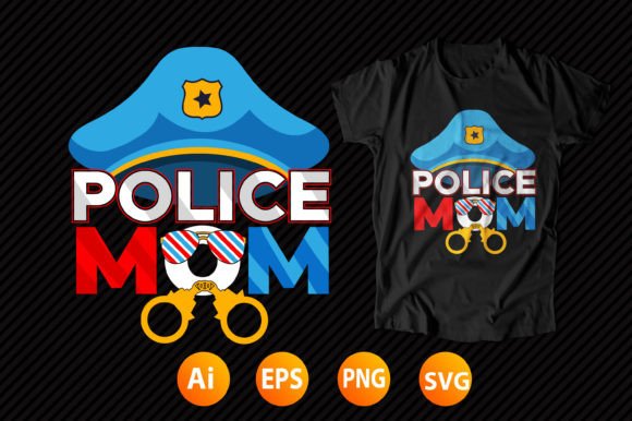 Police T-shirt Design 22: A Bold Graphic for Modern Branding
