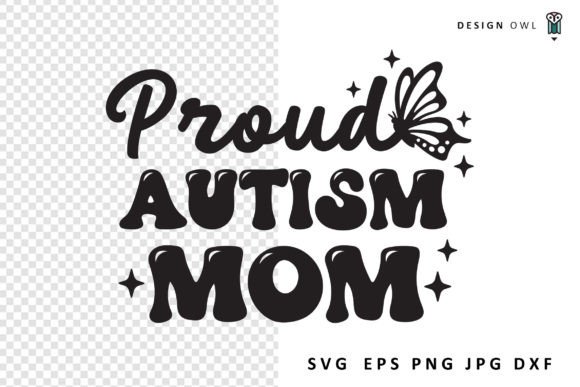 Proud Autism Mom SVG File: A Powerful Graphic Design Asset for Crafts and Branding