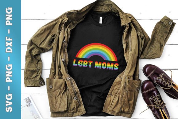 Proud Mom Pride Mom LGBT Mom SVG: A Versatile Graphic Design Asset for Crafts & Branding