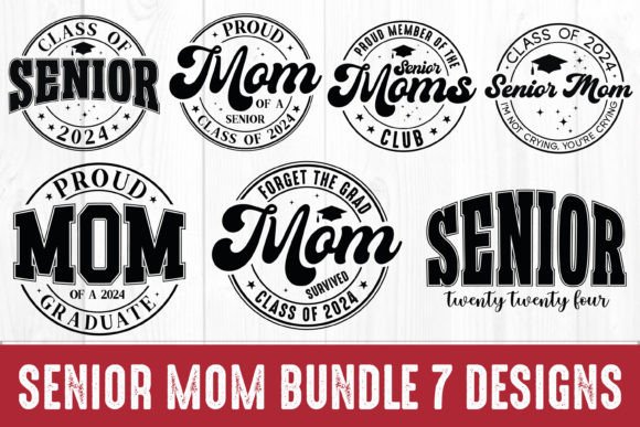 Senior Mom Svg Bundle Png Mama: A Graphic Design Asset for Heartfelt Branding