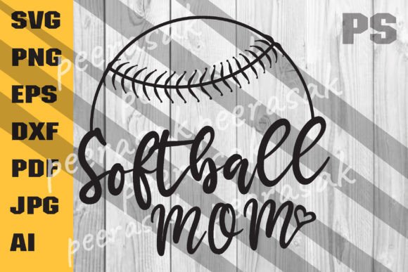 Softball Mom SVG: A Versatile Graphic Design Asset for Crafts and Branding
