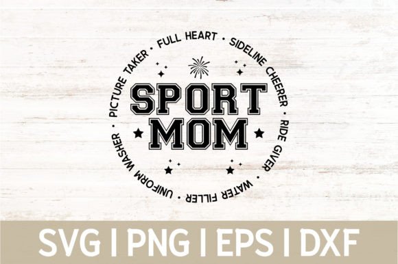 Sport Mom SVG PNG: A Versatile Graphic Design Asset for Content Creators